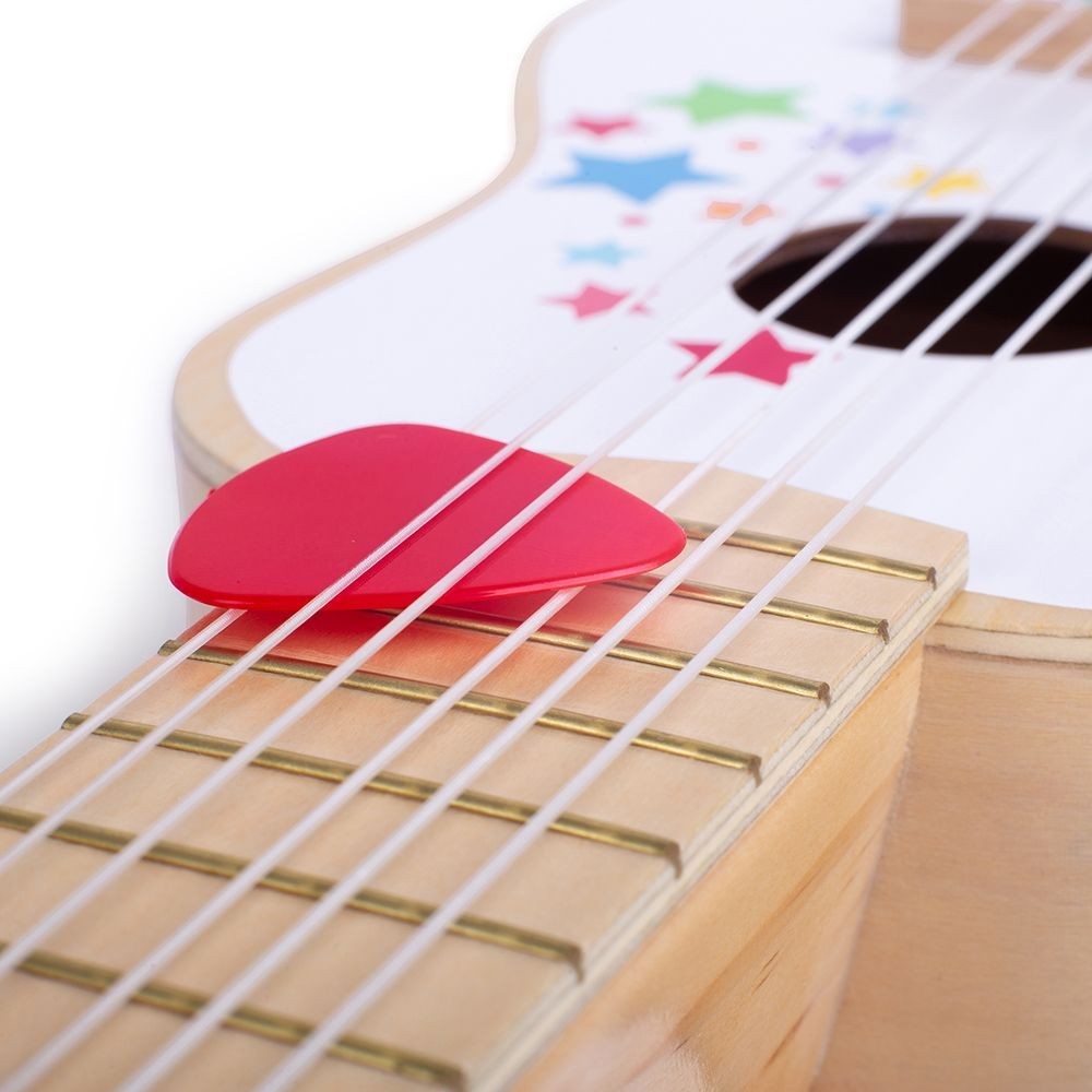Bigjigs medinė vaikiška gitara - Image 6