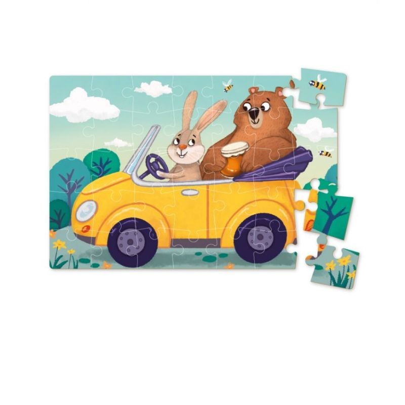 Dodo dėlionė vaikams Pakeliui į svečius (35 det.) - Image 3