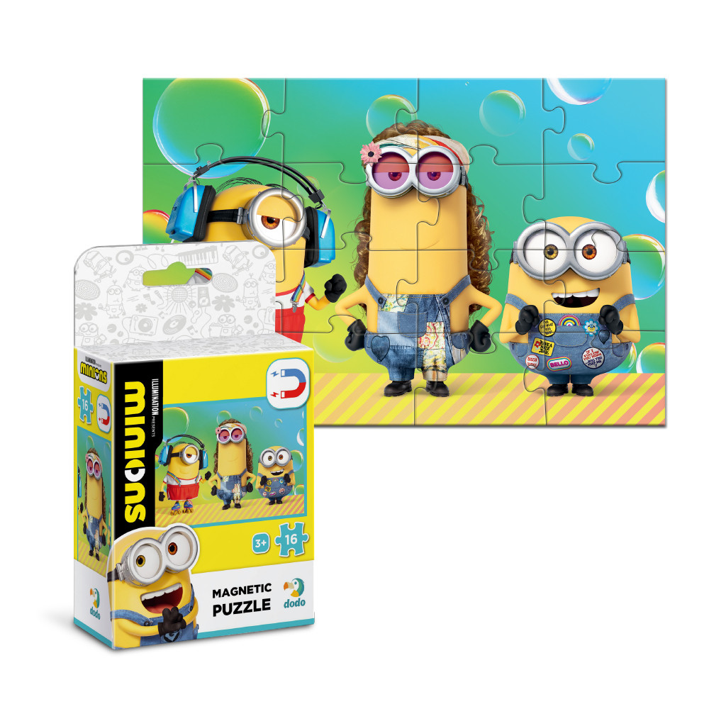 Dodo magnetinė Minions dėlionė Vakarėlis (16 el.) - Image 6