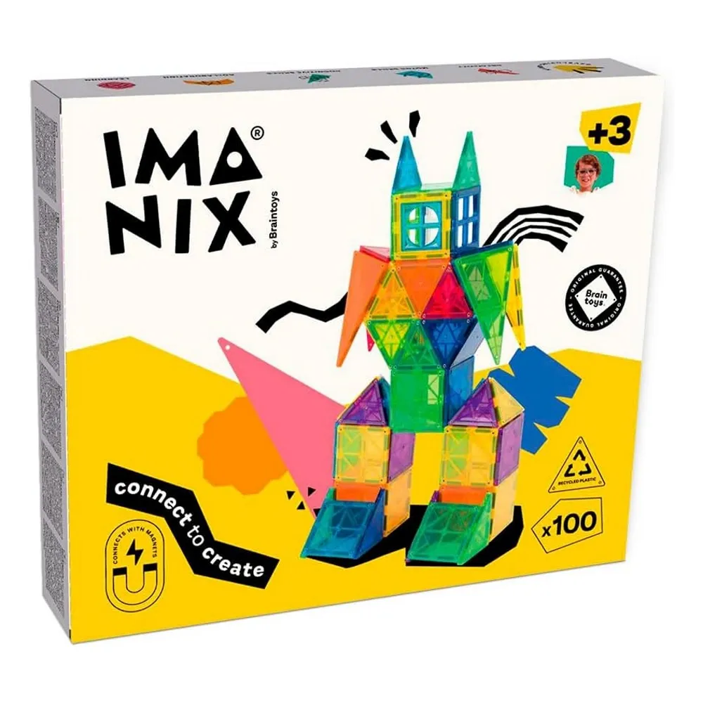 Imanix Classic magnetinis konstruktorius (100 el.) - Image 2