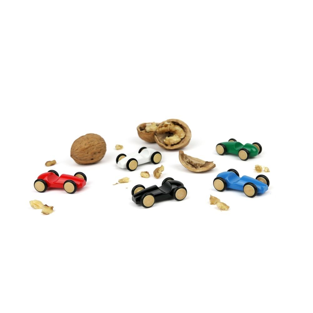 Milaniwood mini medinė lenktyninė mašina (4 cm) - Image 9