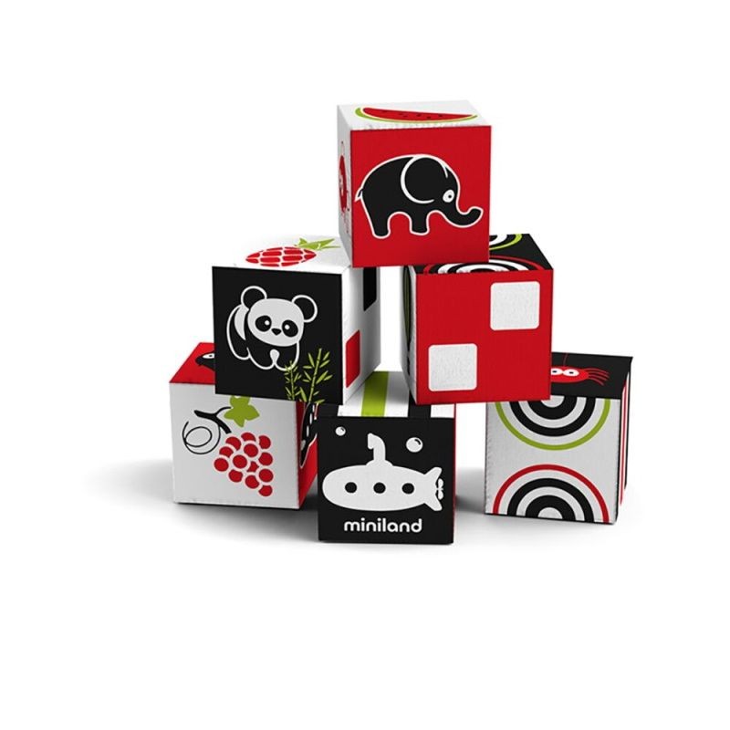 Miniland minkštos kaladėlės (6 vnt.) - Image 3